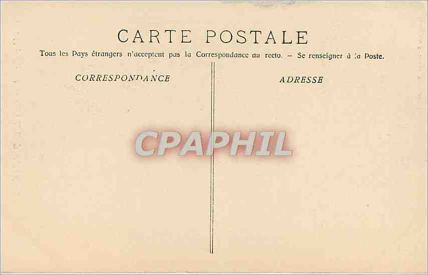 CPA Marseille - Ascensseurs de N. D. de la Garde — Rückseite