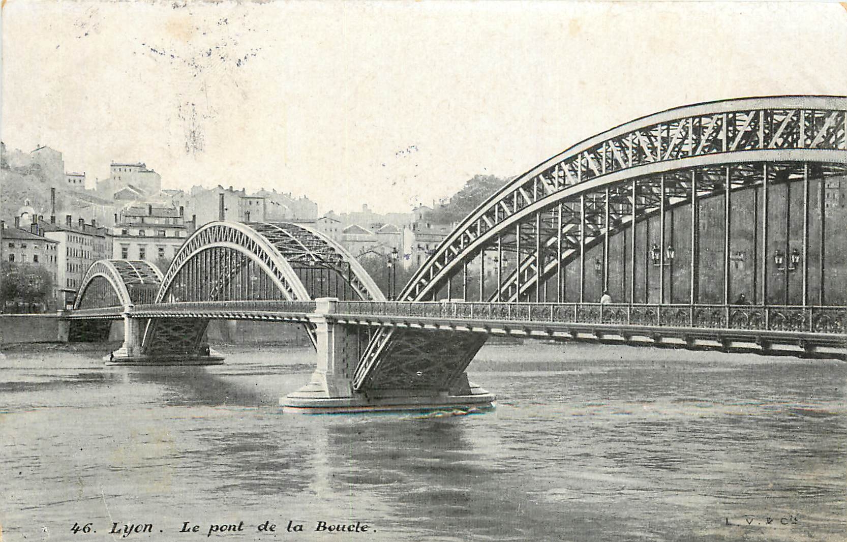 CPA LYON - Le Pont de la Boucle