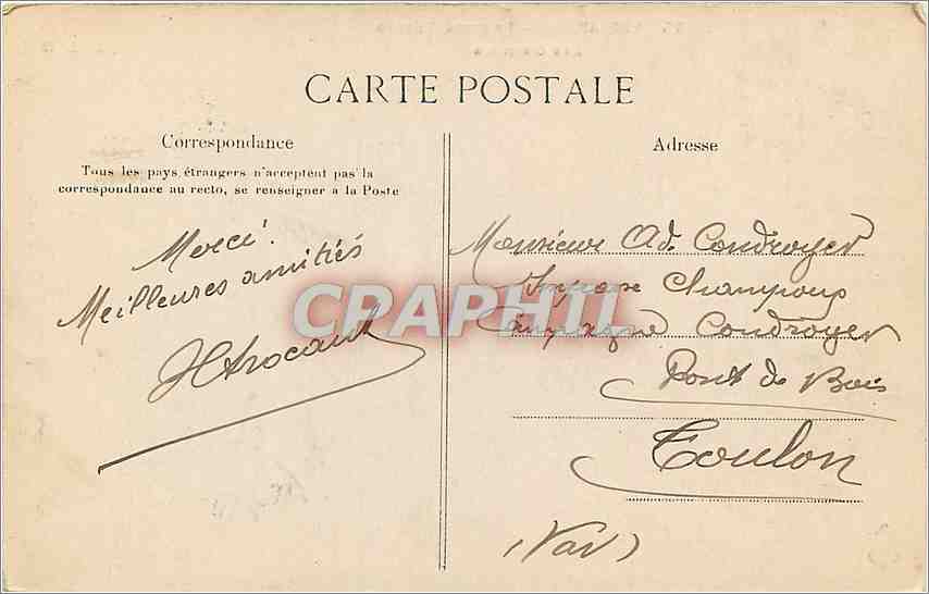 CPA Versailles Le Grand Trianon Les guerriers — Verso
