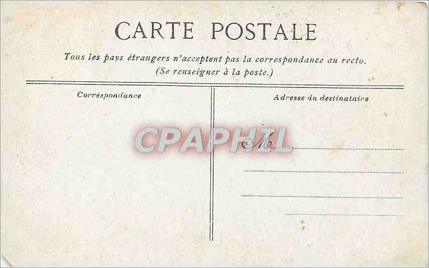 CPA PARC DE VERSAILLES - Le Bassin d'Apollon — Verso