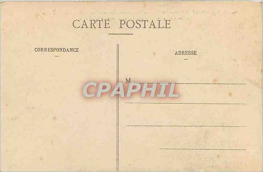 CPA SAINT-CLOUD - Emplacement du Château  bati sous Louis XIV  incendié en 1870-71. Pavillon de Valo — Rückseite