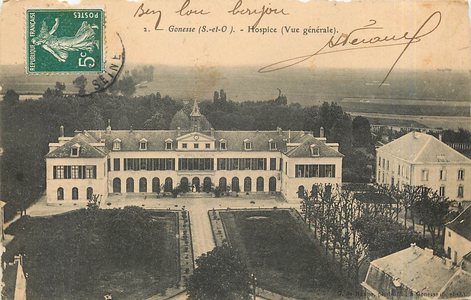 CPA Gonesse (S-et-O) Hospice (Vue générale)