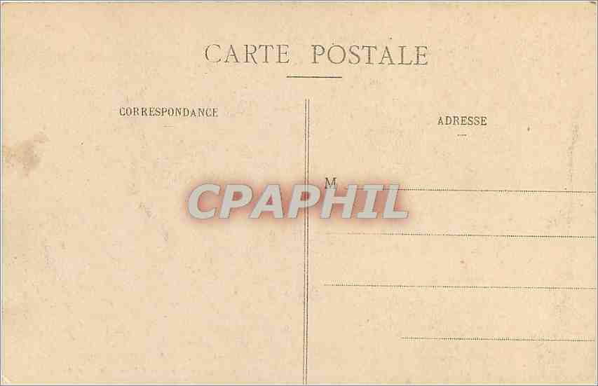 CPA SAINT-CLOUD - Bassin des 3 bouillons et la salle des Marronniers — Rückseite