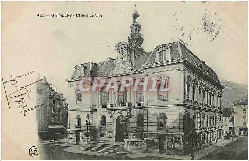 CPA CHAMBERY - L'Hotel de ville