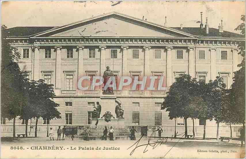 CPA CHAMBERY - Le Palais de Justice