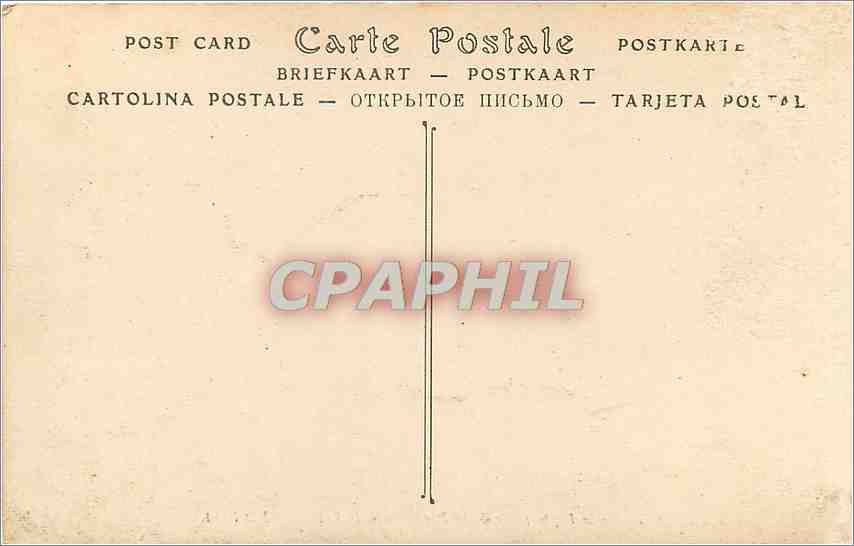CPA Oran  — Rückseite