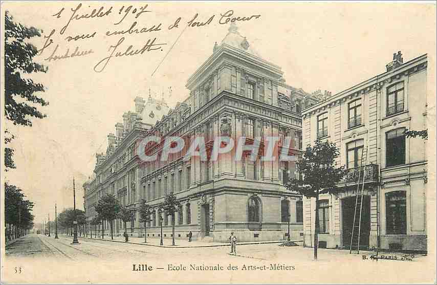 CPA Ecole Nationale des Arts-et-Métiers