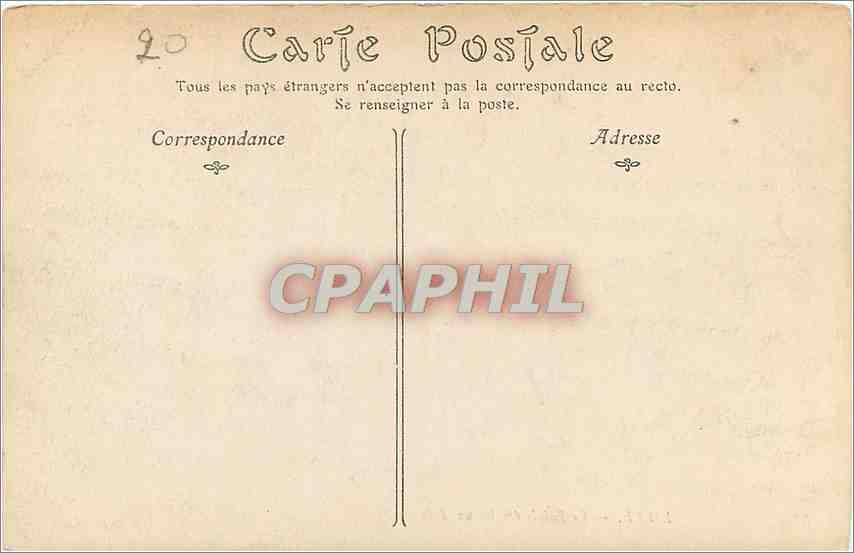 CPA Lille - Le palais des Beaux-Arts — Back