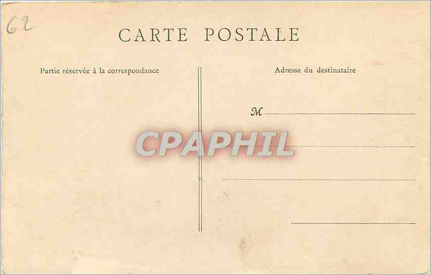 CPA Arras - Couvent et Chapelle des Bénédictines du Saint-Sacrement — Rückseite