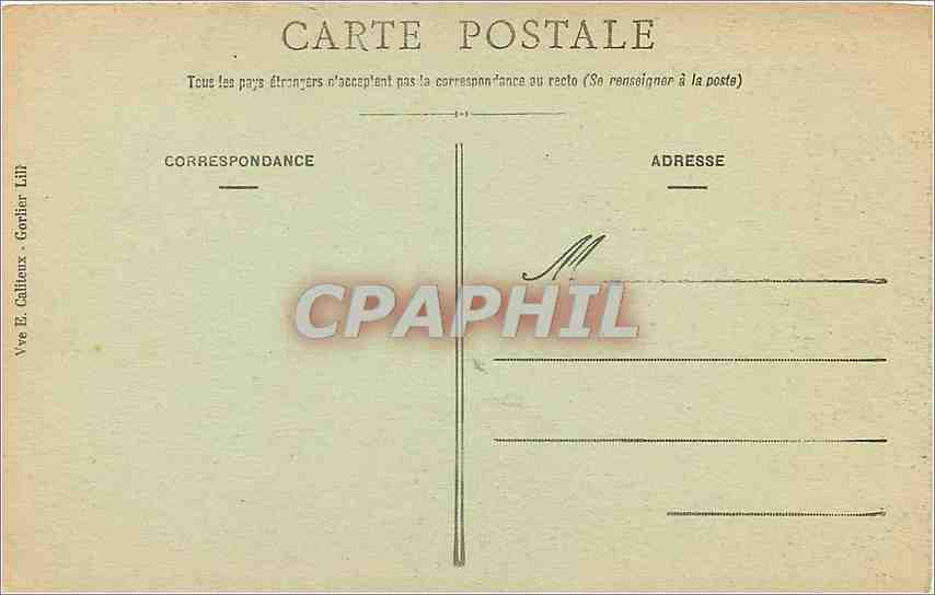 CPA Lille - La Porte de Paris - Vue d'ensemble — Back