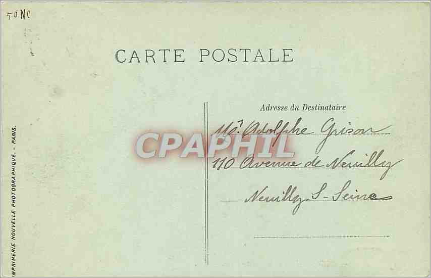 CPA ARRAS - L'Hotel de Ville et la Petite Place — Rückseite