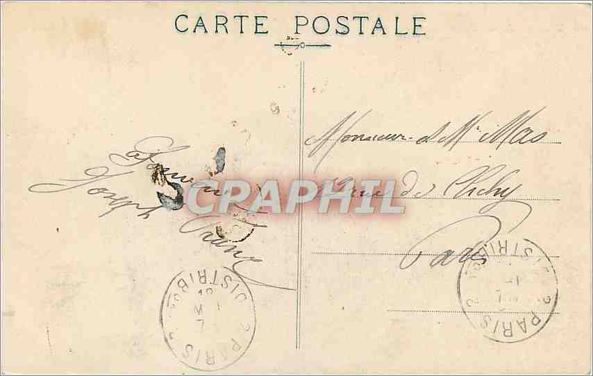 Viaduc de Garabit — Vue de profil — LE CANTAL PITTORESQUE, n° 869 — Verso