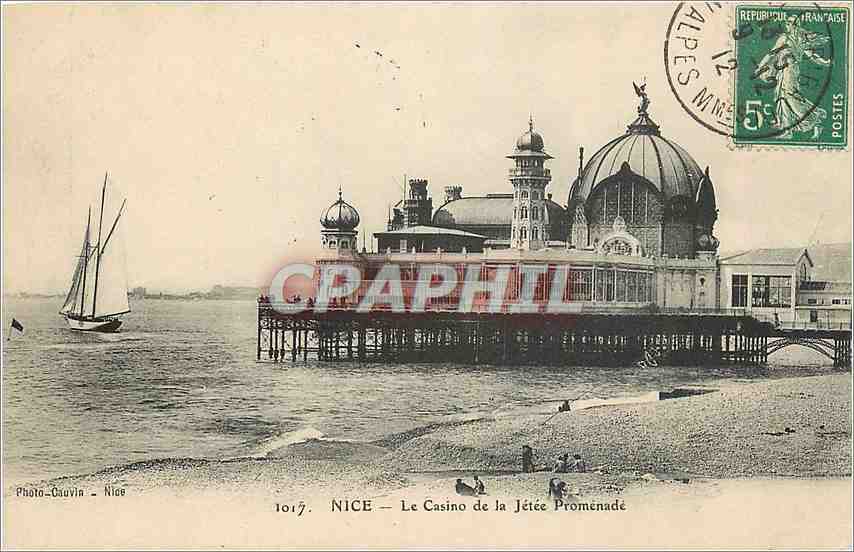 CPA Nice le Casino de la Jetee Promenade 