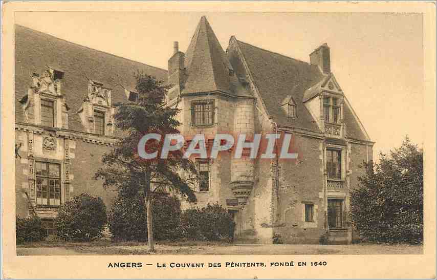 CPA Angers le Couvent des Penitents fonde en 1640 