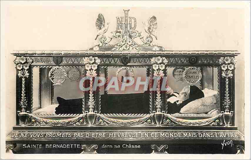 CPA Couvent St Gildard Nevers Ste Bernadette dans sa Chasse 