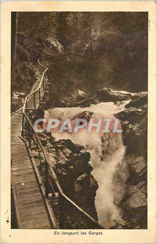 CPA Gorges de la Diosaz une merveille de la Nature Servoz pres Chamonix 