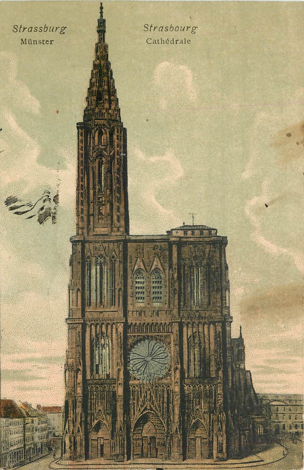 CPA Strasbourg Cathedrale 