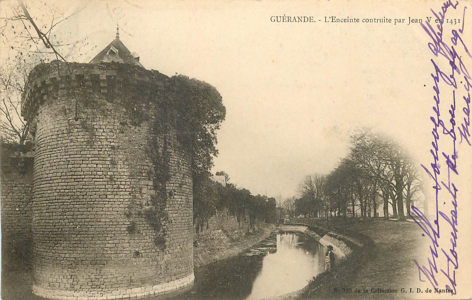 CPA Guerande l'Enceinte contruite par Jean V et 1431 