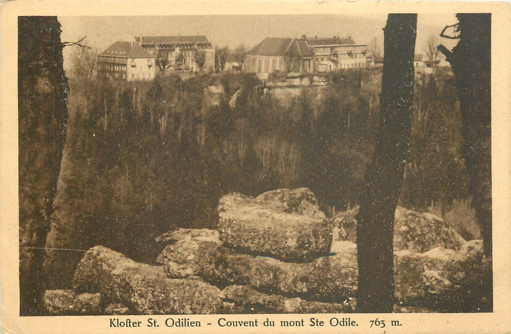 CPA Klosster St Odilien Couvent du Mont Ste Odile 