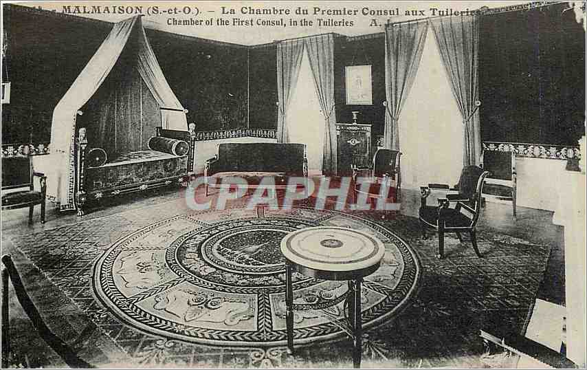 CPA Malmaison S et O la Chambre du premier Consul aux Tuileries 