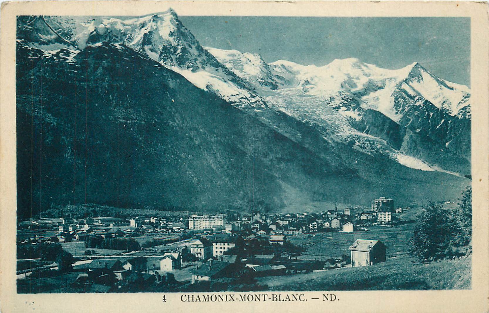 CPA Chamonix Mont Blanc 