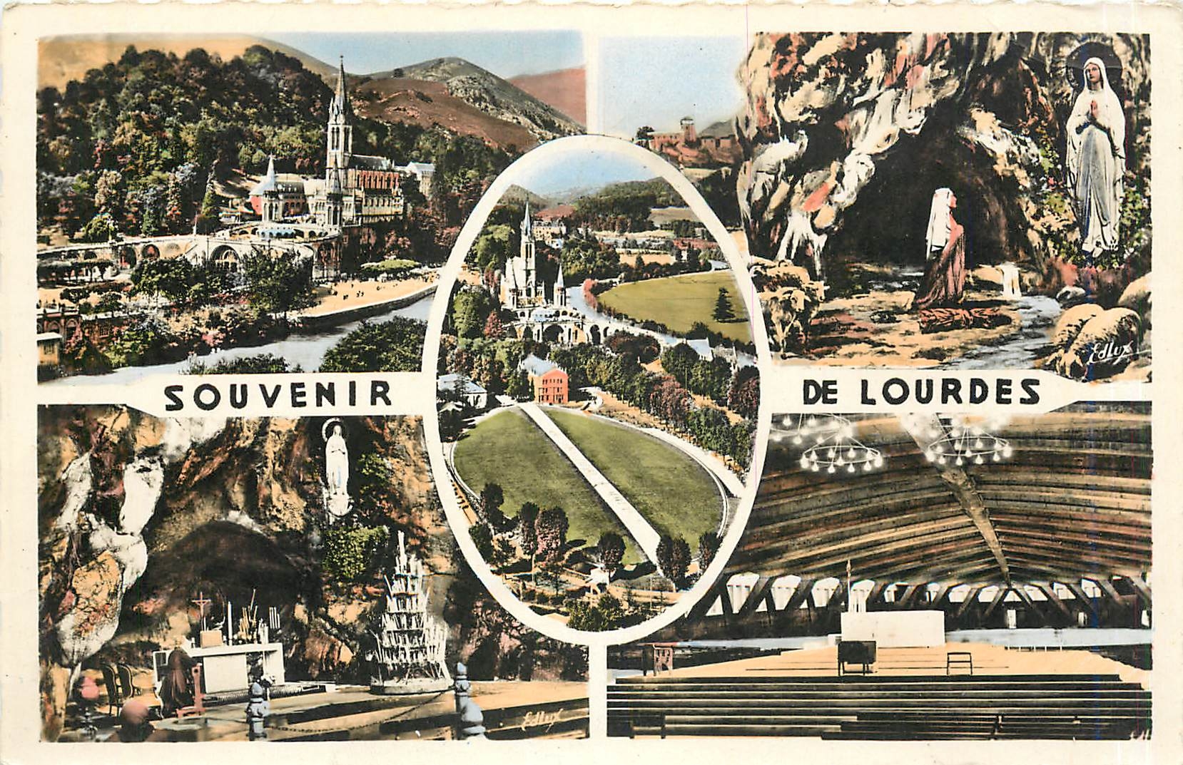 CPM Souvenir de Lourdes 