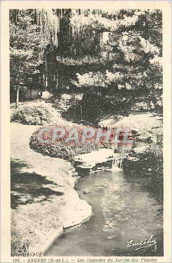 CPA Angers M et L les Cascades du Jardin des Plantes 