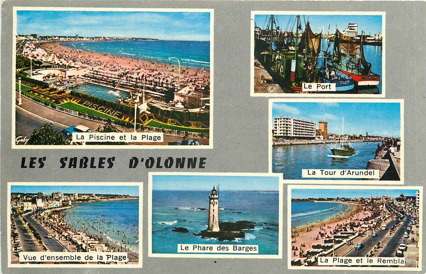 Les Sables-d'Olonne — Übersicht, Strand, Schwimmbad, Hafen, Phare des Barges, Tour d'Arundel — Gabi