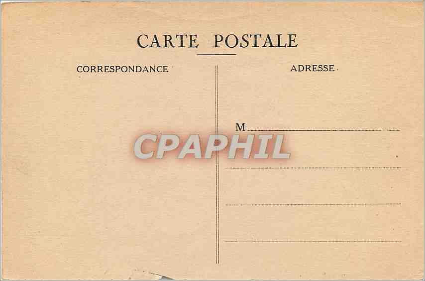CPA Beauvais le Palais de Justice  — Rückseite