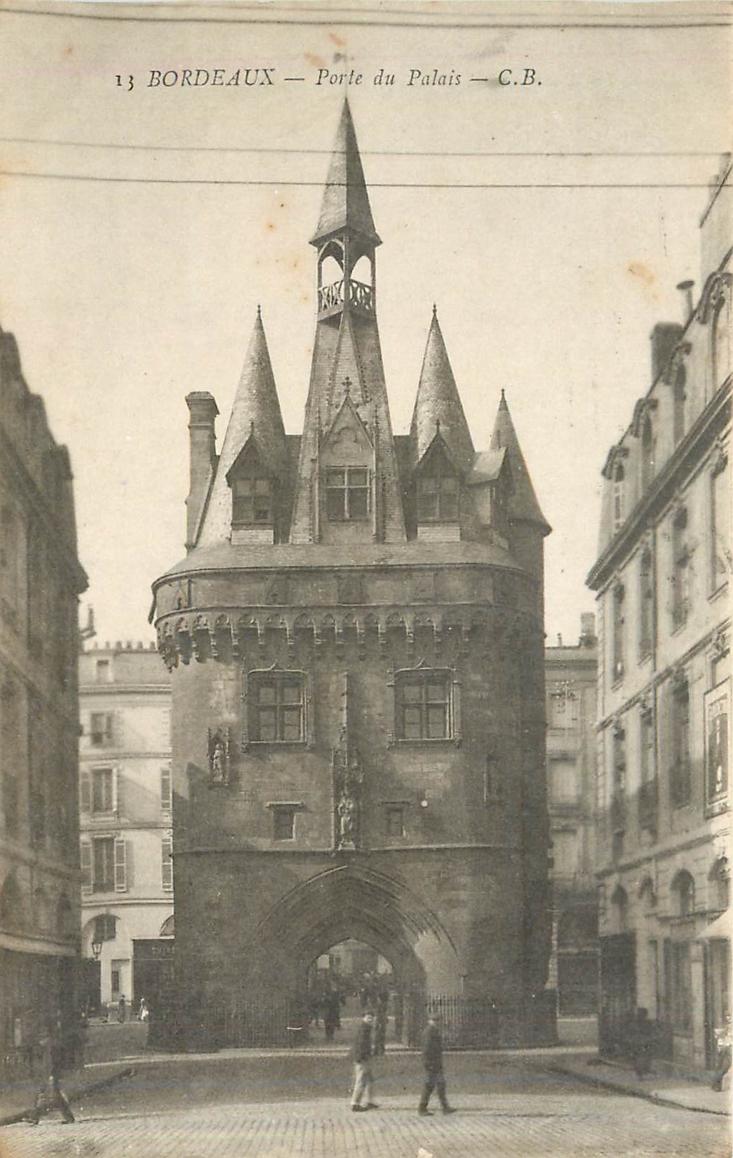 CPA Bordeaux Porte du Palais 