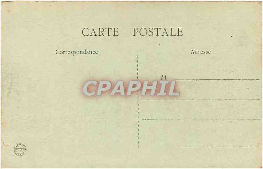 CPA Orleans le Square Gambetta et l'Eglise St Paterne  — Verso
