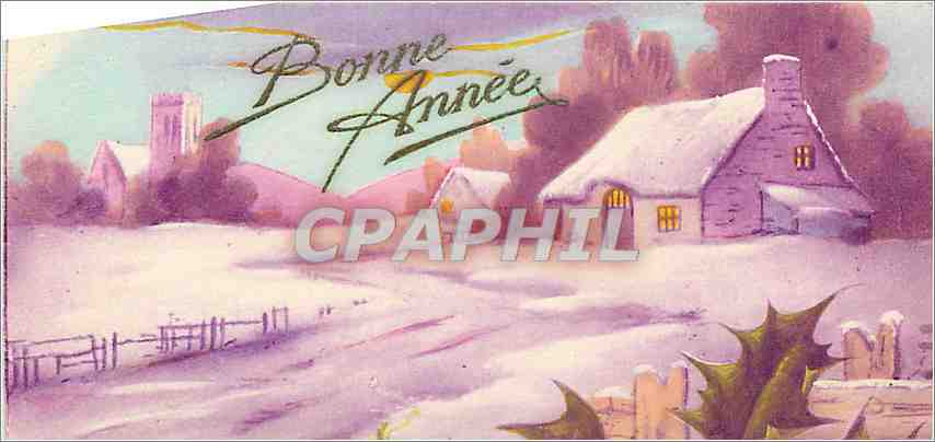 CPA Bonne Annee 