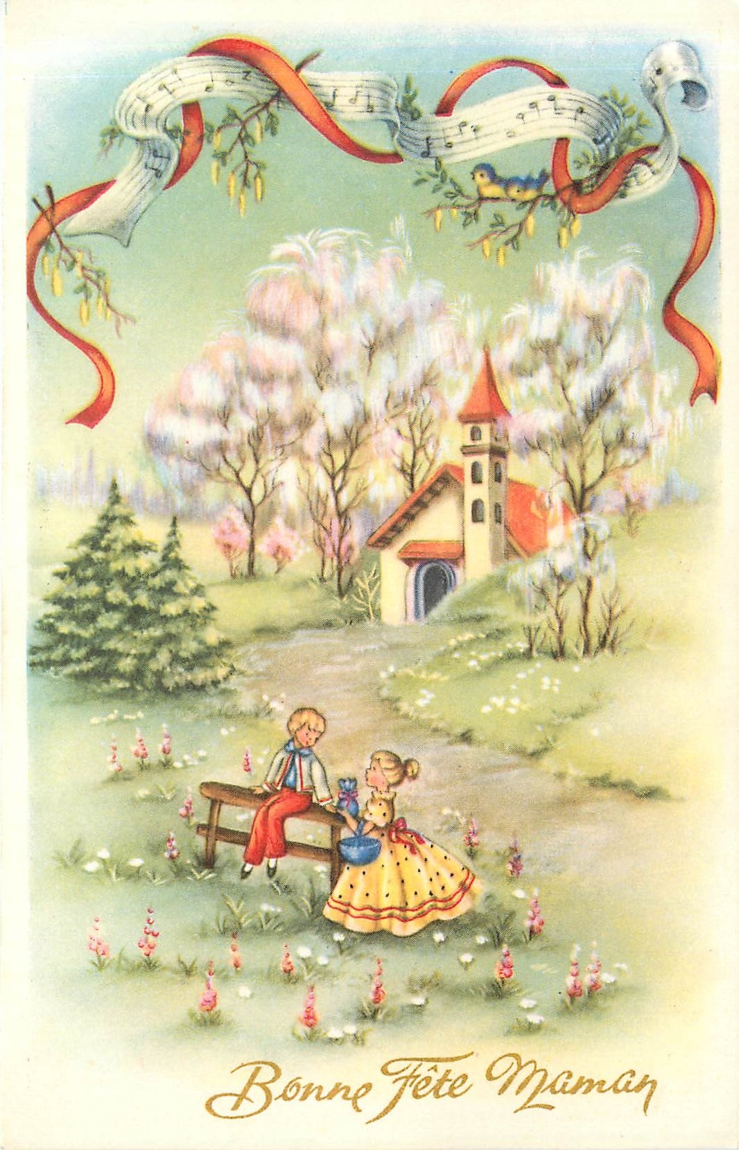 CPA Bonne Fete Maman 