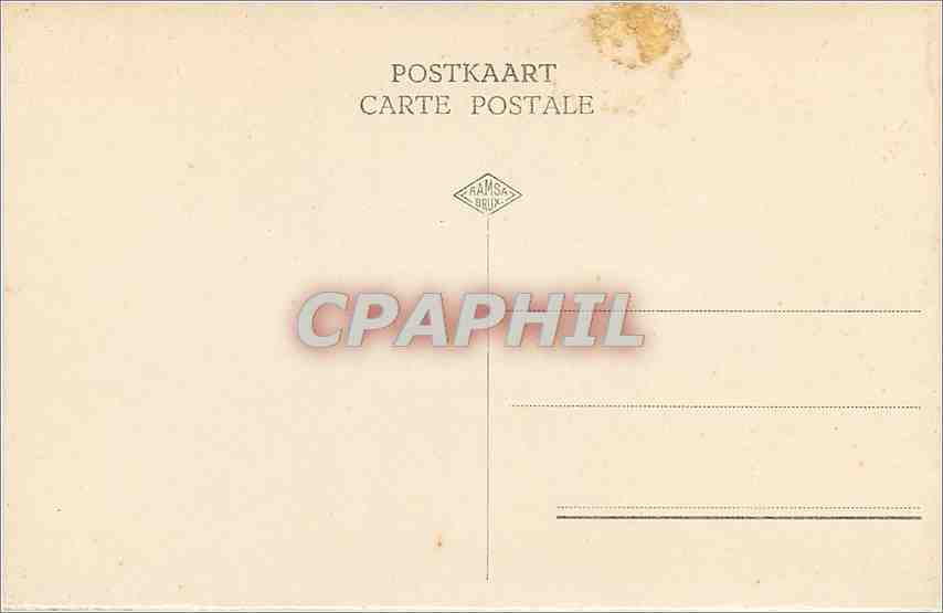 CPA Gand Beffroi et Eglise Saint Bavan  — Back