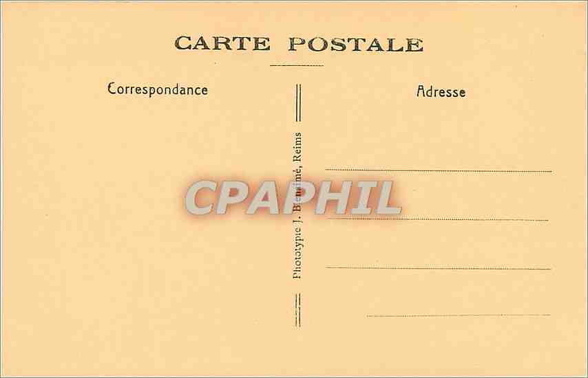 CPA Clermont Ferrand Notre Dame du Port Porte du Sud  — Rückseite