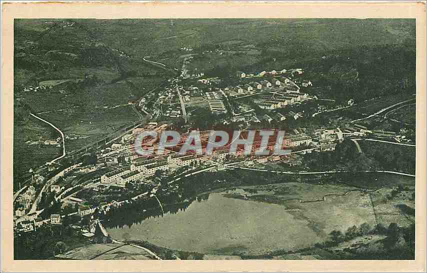 Camp de la Courtine — Vue aérienne — Ensemble du Camp Militaire