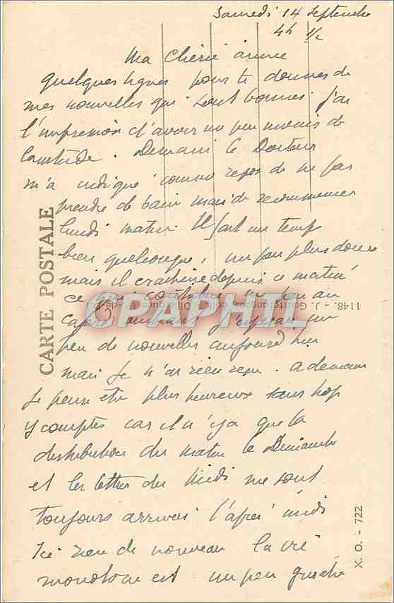 CPA L'Auvergne Royat et le Puy de Dome  — Rückseite
