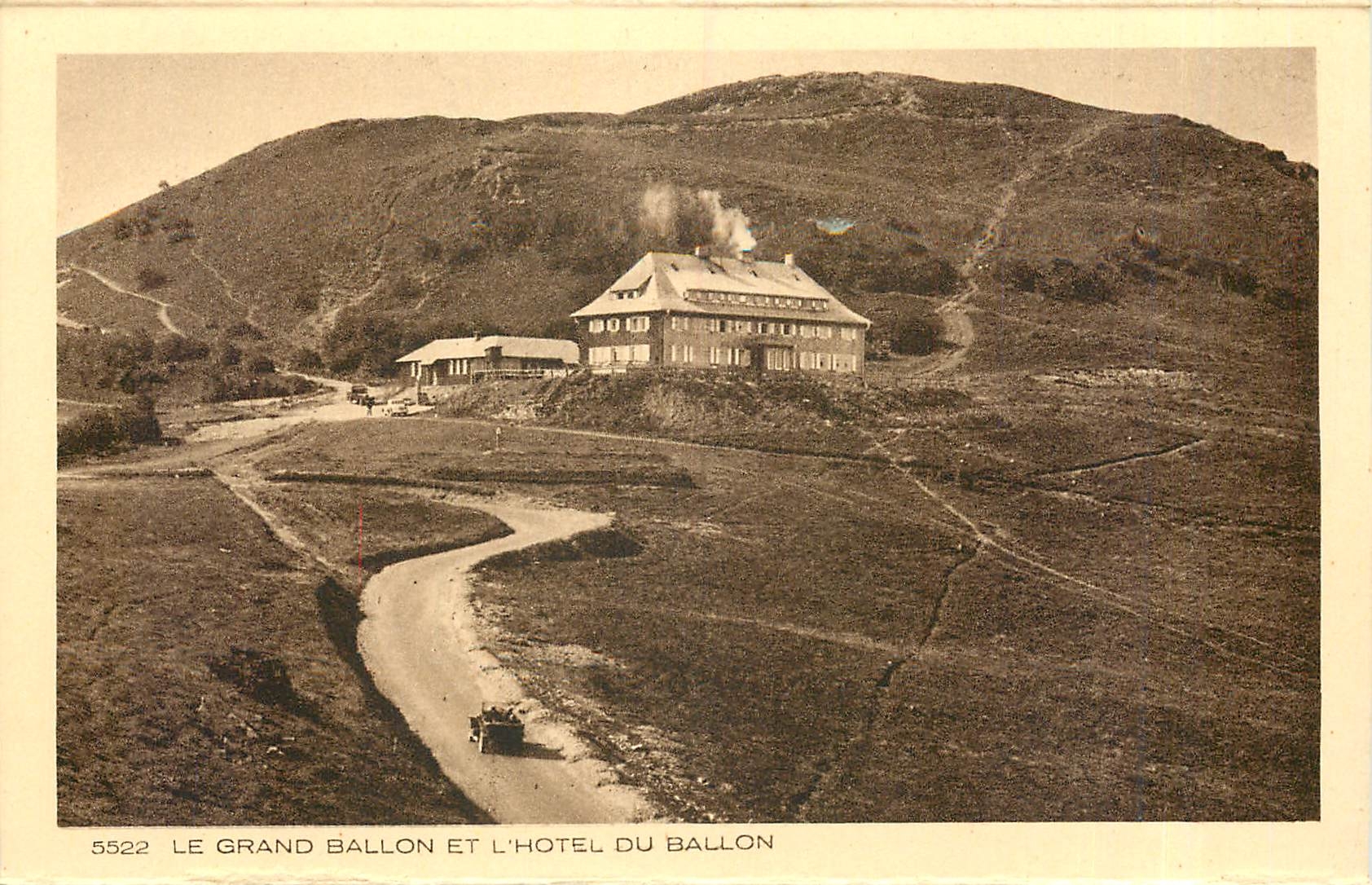 CPA Le grand ballon et l'hotel du ballon 