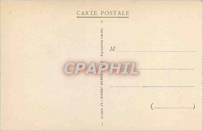 CPA Espaly pres le puy vue generale basilique grotte chapelle ecole libre  — Verso