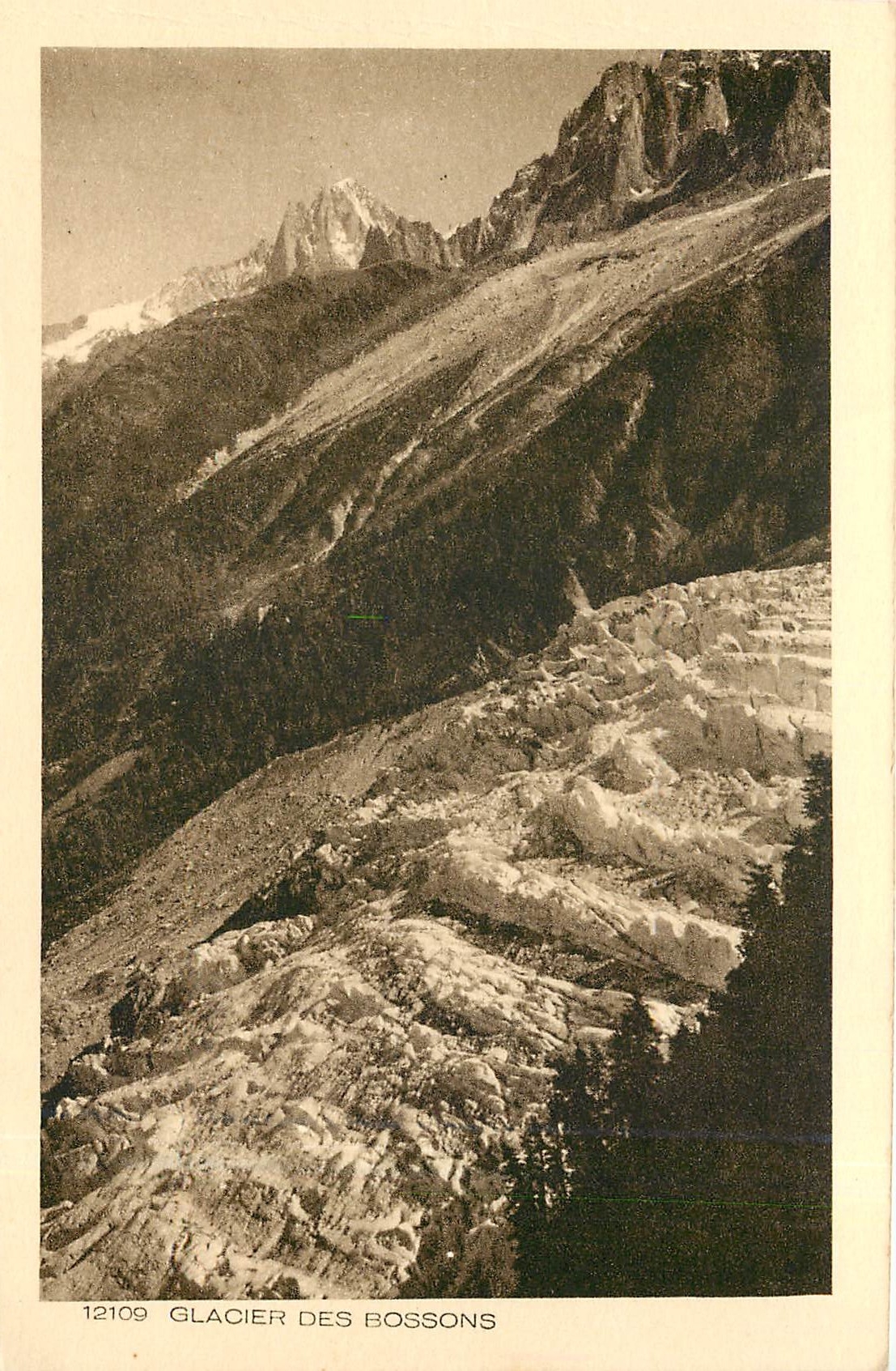 CPA Glacier des Bossons 