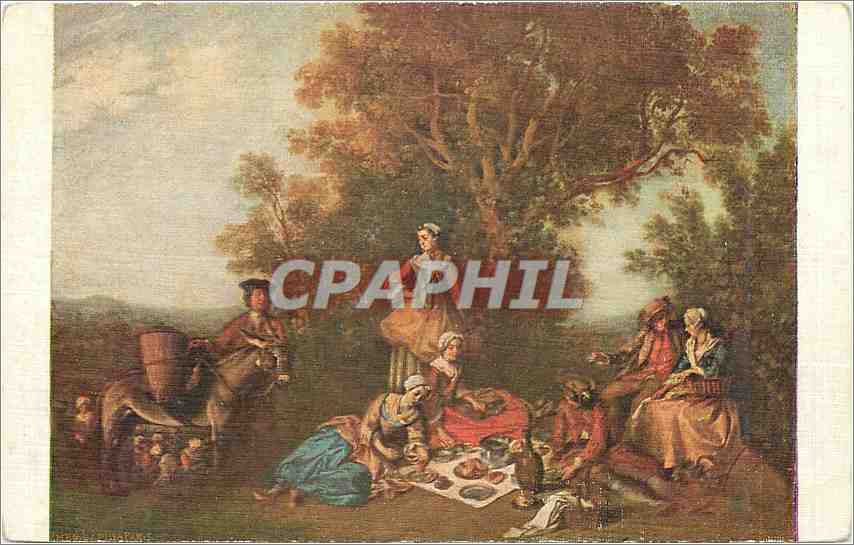CPA Nicolas Lancret l'ete 