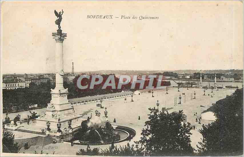 CPA Bordeaux Place des Quinconcers 