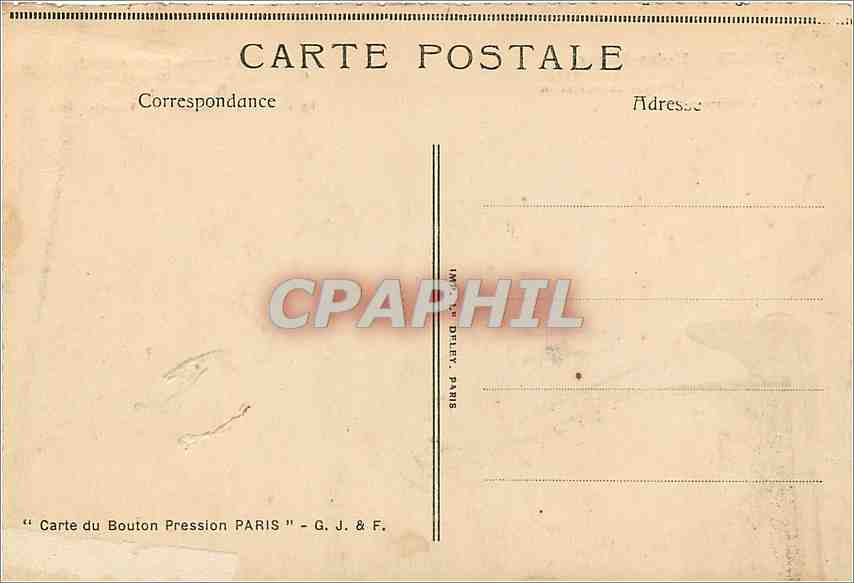 CPA Paris Notre Dame  — Rückseite