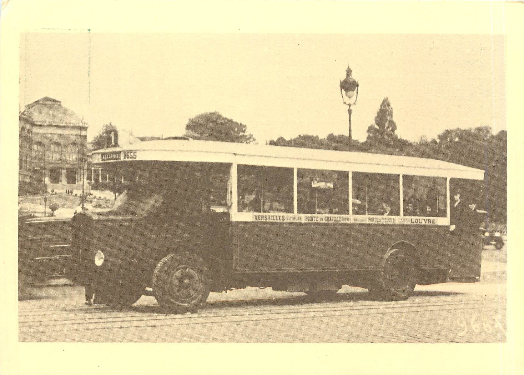 CPM 1932 Autobus type TN 6 A de la STCRP 