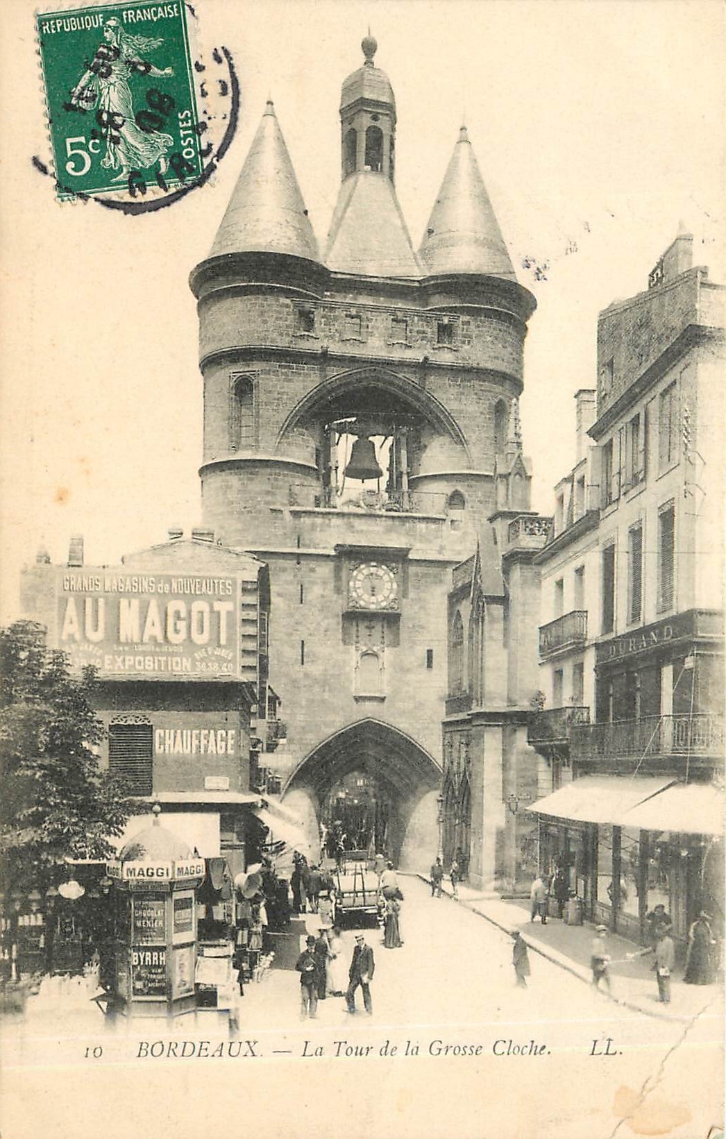 CPA Bordeaux la Tour de la Grosse Cloche 