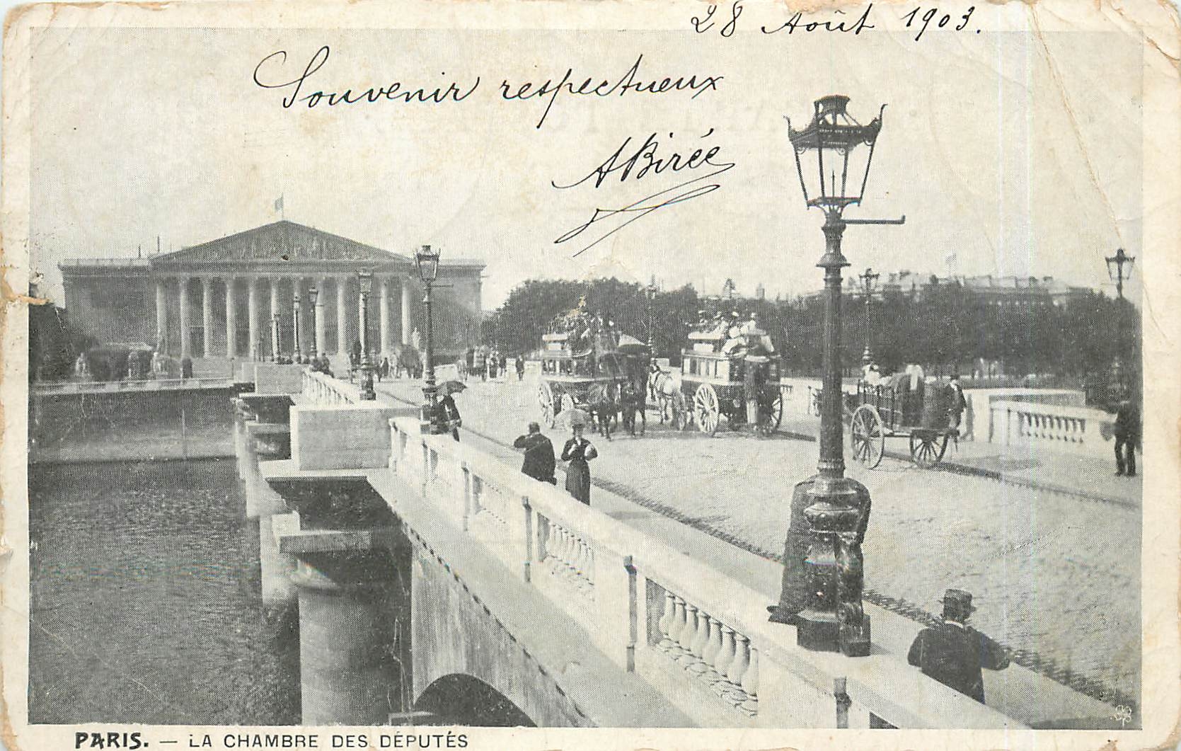 CPA Paris la Chambre des Deputes 