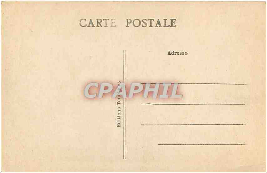 CPA Monirichard L et Ch l'Interieur de l'Eglise de Nanteuil XII siecle  — Rückseite