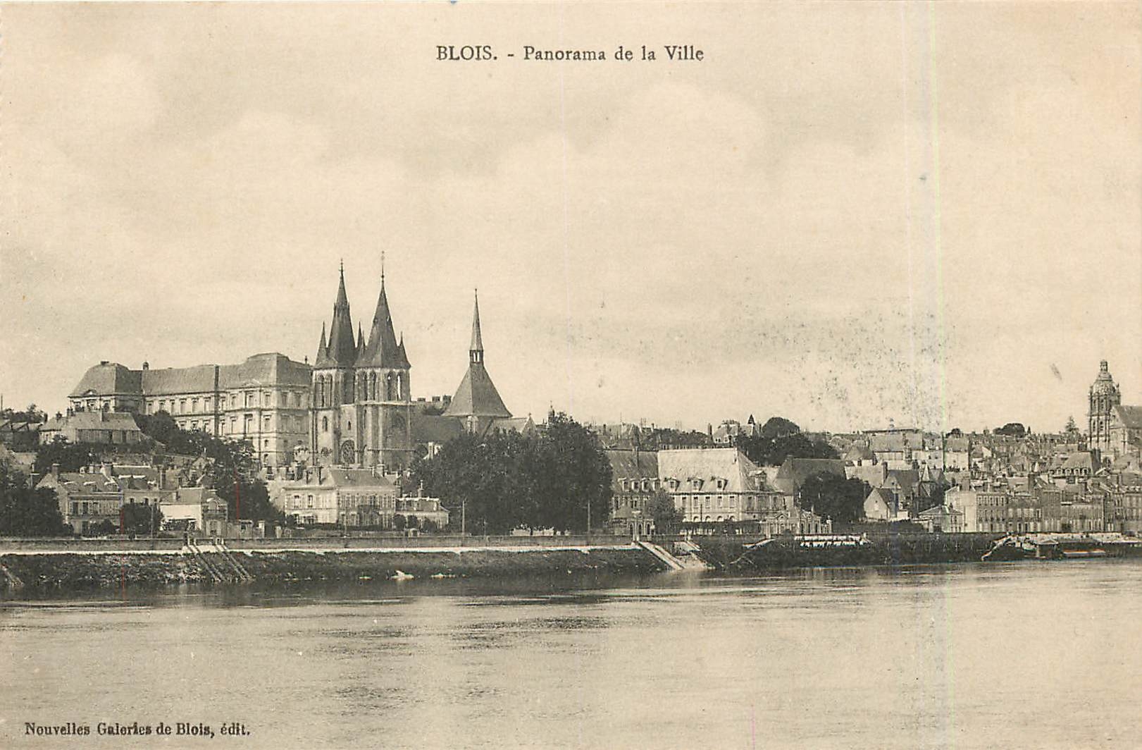 CPA Blois Panorama de la Ville 