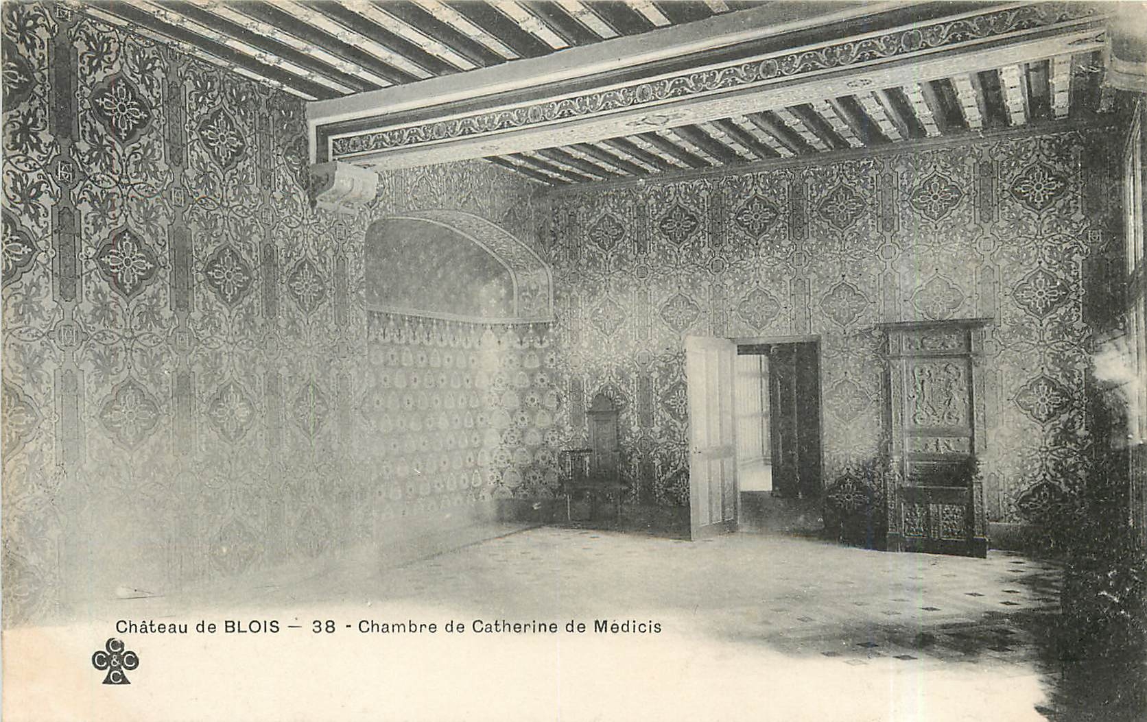 CPA Chateau de Blois Chambre de Catherine de Medicis 