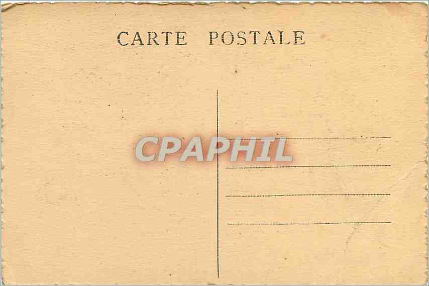 CPA Lyon illustre Place Carnot monument de la Republique Tramways — Verso